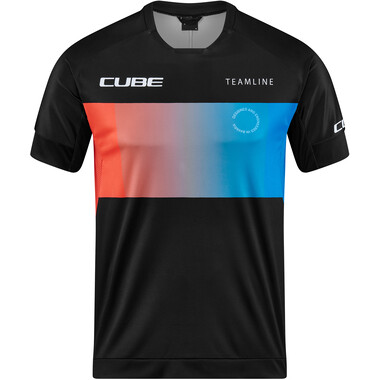 CUBE TEAMLINE Short-Sleeved Jersey Black 0
